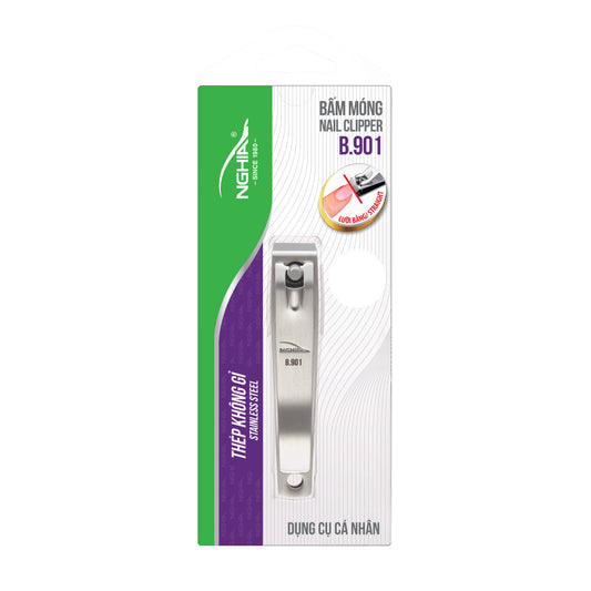 Kẹp móng tay bằng thép không gỉ NC-01
