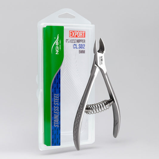 NGHIA EXPORT Professional Cuticle Nipper - CL-S02 (Stainless Steel)