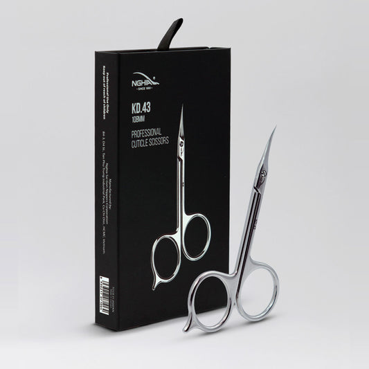 NGHIA EXPORT Cuticle Scissors - KD-43 (Stainless Steel)