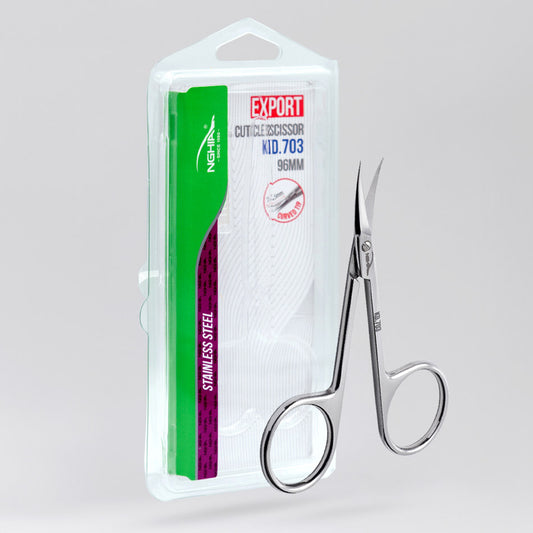 NGHIA EXPORT Cuticle Scissors - KD-703 (Stainless Steel)