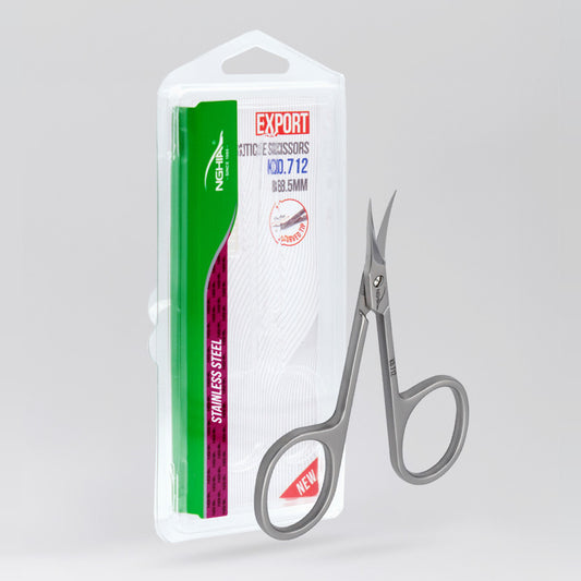 NGHIA EXPORT Cuticle Scissors - KD-712 (Stainless Steel)