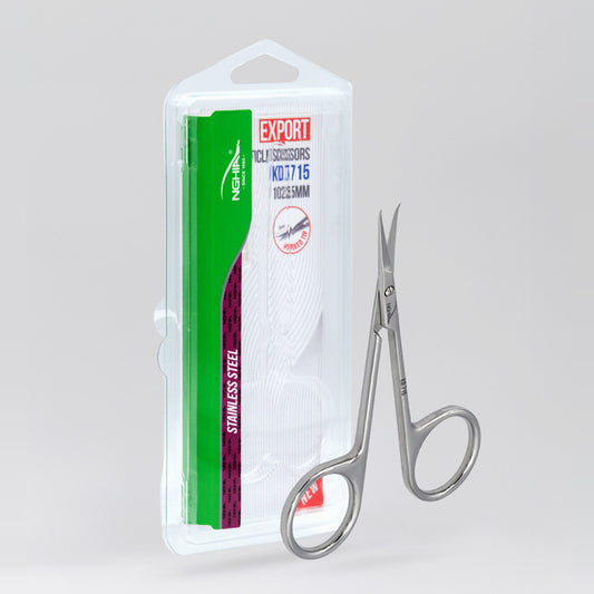 NGHIA EXPORT Cuticle Scissors - KD-715 (Stainless Steel)