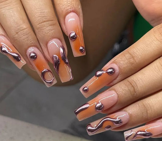 15 Luxurious Coffin Nail Designs You Can't Miss