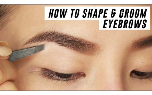 How to cut eyebrows at home