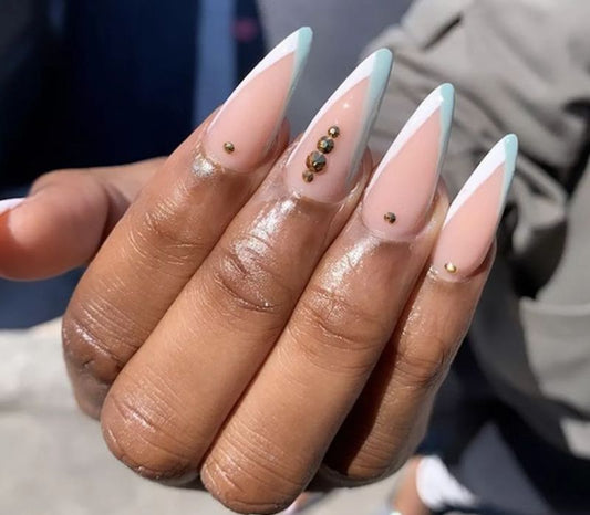 stiletto nail designs