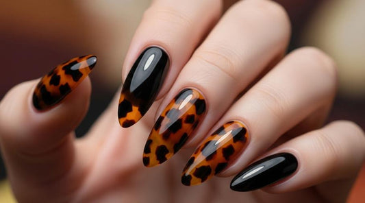 brown nail designs