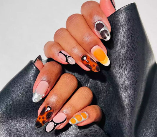 Stunning Orange Nail Designs For Special Occasions