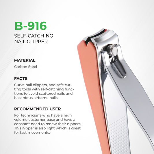 Advance Self-Collecting Nail Clipper - B.916 (Stainless Steel)