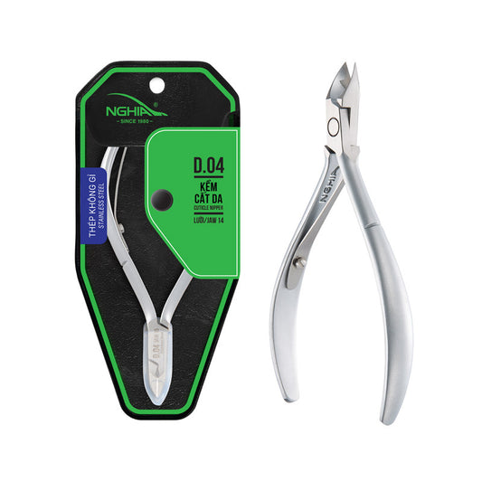 Cuticle Nipper - D-04 (Stainless Steel)