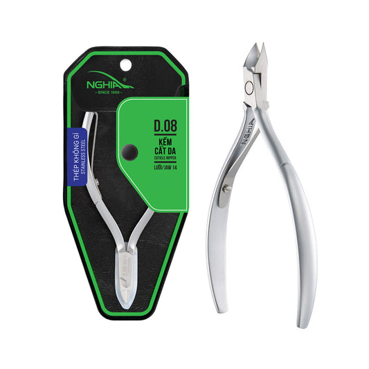 Cuticle Nipper - D-08 (Stainless Steel)