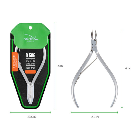 Cuticle Nipper - D-506 (Hard Steel)