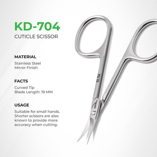 Kéo tỉa lông mày bằng thép không gỉ ES-01