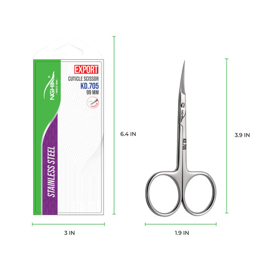Cuticle Scissors - KD-705 (Stainless Steel)