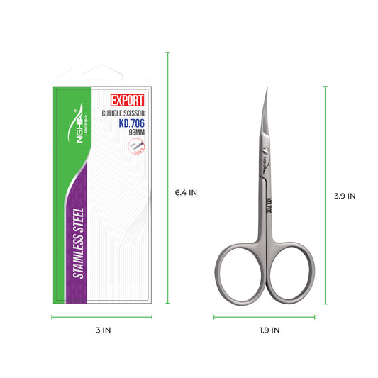 Cuticle Scissors - KD-706 (Stainless Steel)