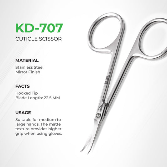 Kéo tỉa lông mày bằng thép không gỉ ES-01