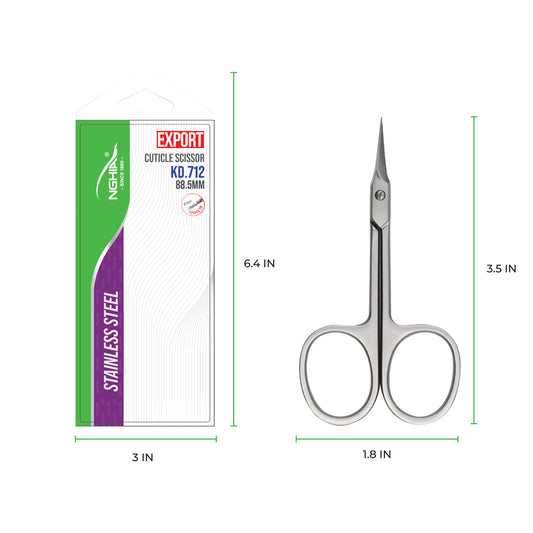 Cuticle Scissors - KD-712 (Stainless Steel)