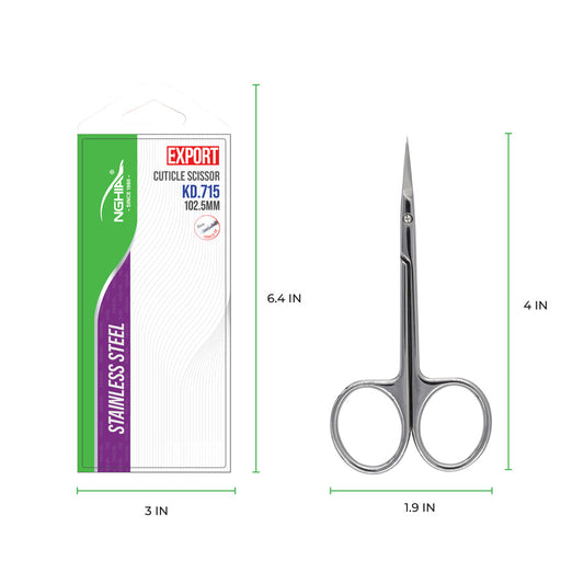 Cuticle Scissors - KD-715 (Stainless Steel)