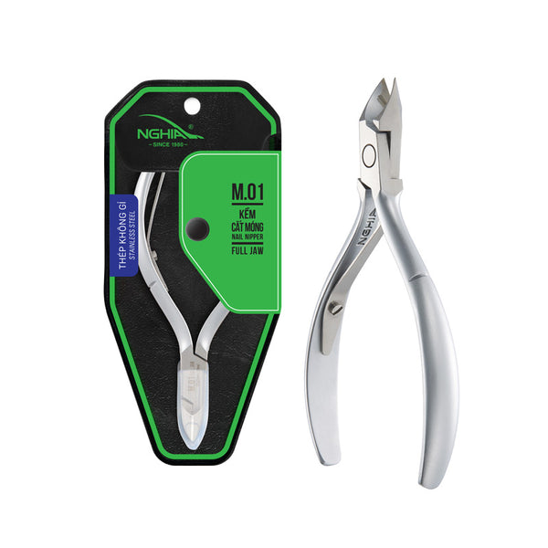 Kềm acrylic bằng thép không gỉ N-03