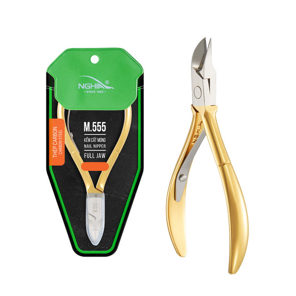 GOLD Nail Nipper - M-555 (Hard Steel)