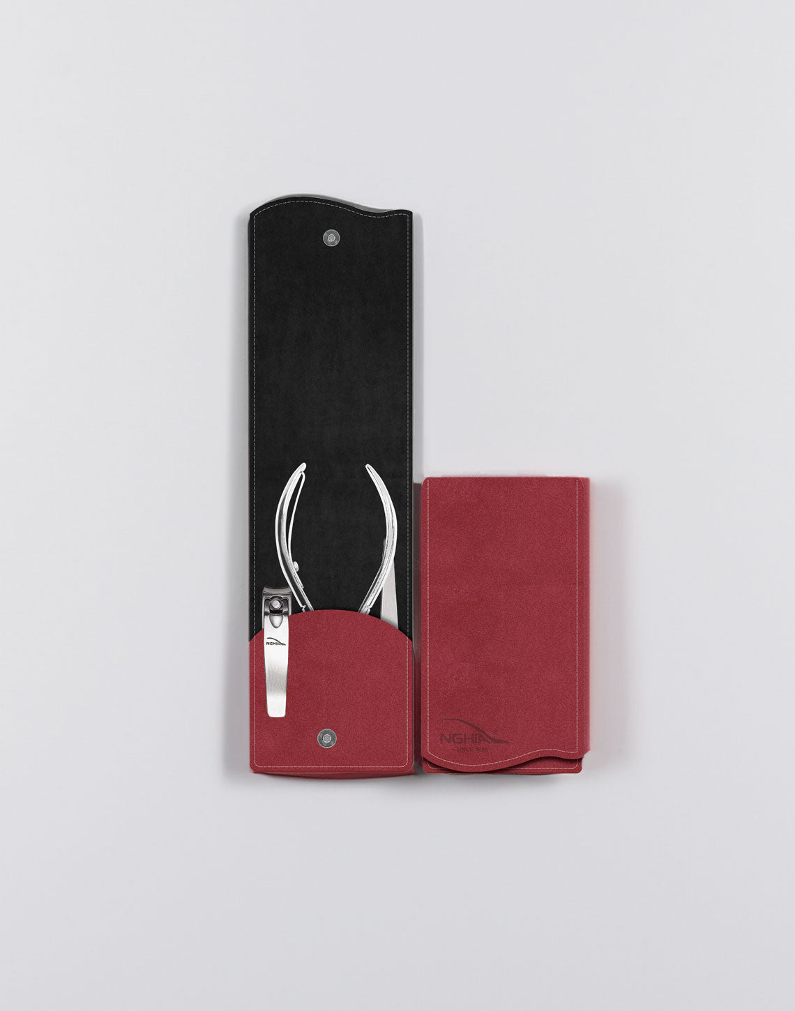 Nipper Kit Case Women Compacted Nail Kit - RED – Nghia Nippers USA