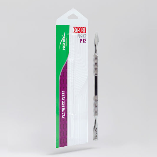 Cuticle Pusher - P-12 (Stainless Steel)
