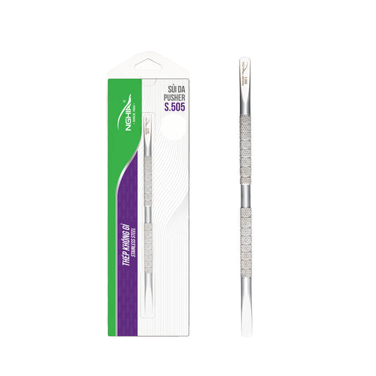 Cuticle Pusher - S-505 (Stainless Steel)