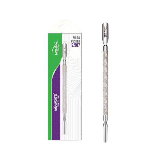 Cuticle Pusher - S-507 (Stainless Steel)