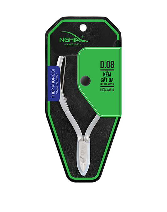 Nghia Cuticle Nipper D-02 Jaw 14 Nghia Cuticle Nipper D-02 Jaw 14